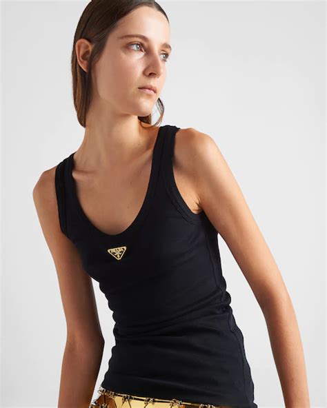 prada tank with large front pocket|prada tanks for sale.